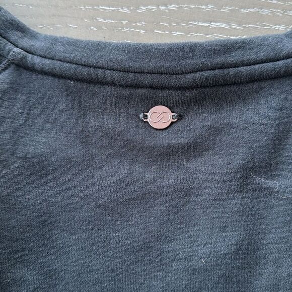 CALIA by Carrie Underwood Women’s Sz M Side Zippers Black Sweatshirt Active Top - Picture 10 of 12